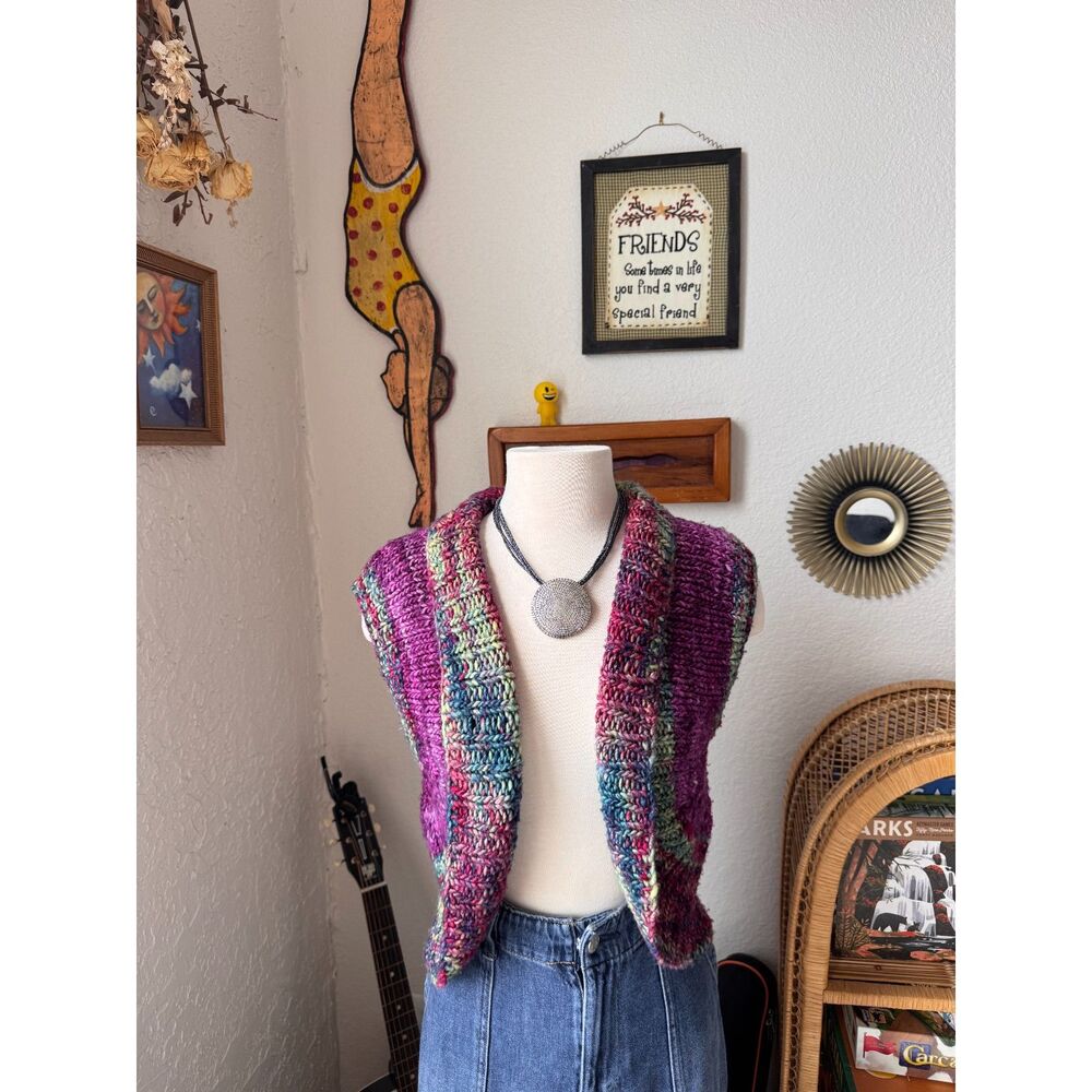 Handmade Knit Vest